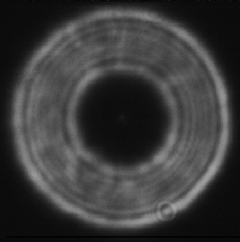 Anneaux diffraction